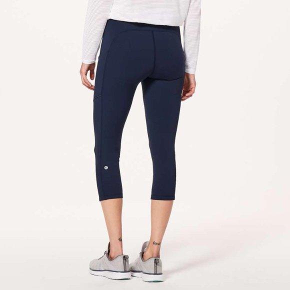 Lululemon Speed Up Crop 21" True Navy 10 - Picture 4 of 16